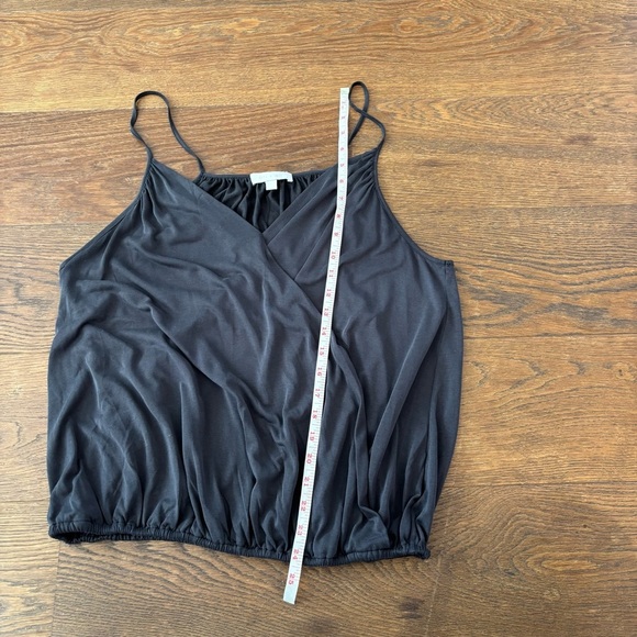 Anthropologie Eri + Ali Wrap Draped Spaghetti Strap Blouse - Picture 9 of 9